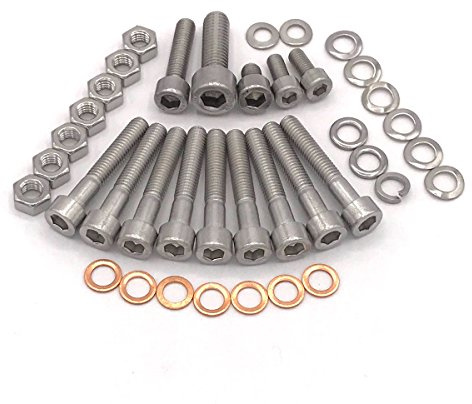 Simson Schwalbe KR51/2 Motor Zylinderschrauben Edelstahl Set 39 teilig