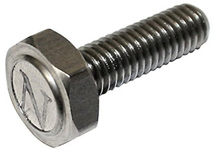 KOSO 160-022 Magnetschraube M6 x 1.0 x L. 24 mm für Tachos mit Sensor, Edelstahl
