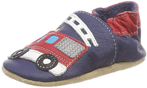 Beck Jungen brandweer Hausschuhe, Blau, 24/25 EU