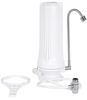 Prime Inventions GmbH Auftischfilter AquaAvanti Single, VA Auslauf mit Carbonit Filter EM Premium 5
