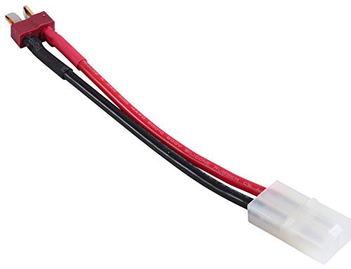 Mini Stecker zu Deans T Stecke Adapter 14AWG Soft Silikon Kabel, kompatibel für Stecker Für RC ESC Lipo Batterie Stecker Kabel