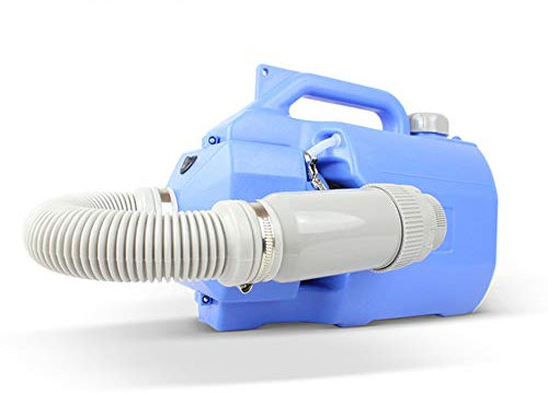 5L portátil ULV eléctrica pulverizador nebulización máquina Inteligente Ultra Baja Capacidad atomizador nebulizador para la Cubierta al Aire Libre Grandes Superficies Desinfección,Azul