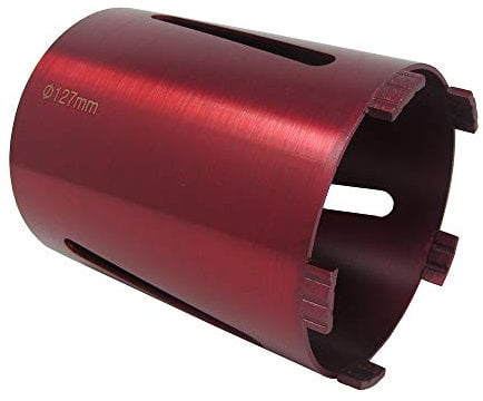 127mm 5 Dry Diamond Drilling Core Drill Bit Turbo Segments for Brick & Masonry
