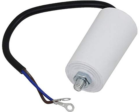 SPARES2GO Universal Motor Start Run Capacitor Microfarad 10UF for Oven Cooker/Cooker Hood Extractor Fan (Wired/Lead)