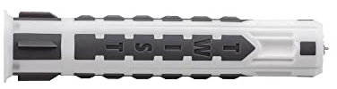 Wuerth 590681266 2K Shark Twist DBL-KST-SHARK-TWIST-12x66 Chevilles multi-usages Blanc/anthracite