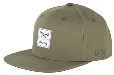 IRIEDAILY Daily Flag 20 Snapback, Warm Olive, One Size