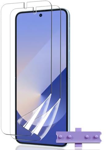 Teenrpov [2+2 Piezas TPU Protector de Pantalla para Samsung Galaxy Flip 5 + Galaxy Flip 5 Protector de Lente cámara, HD, Resistente a Arañazos, para Samsung Galaxy Flip 5 Protector Pantalla