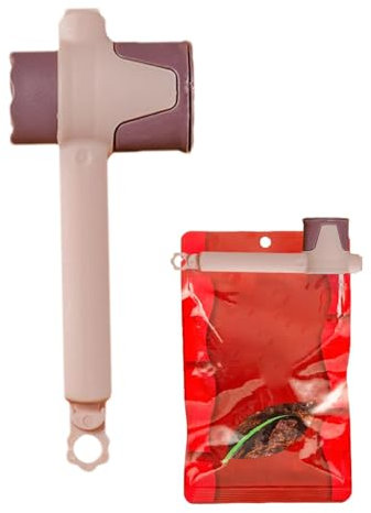 Food Sealing Clips - Vacuum Sealers | Kitchen Sealer Clip | Sealing Clips for Food | Reusable Food Bag Clips | Food Storage Clips | Bag Sealing Clips with Pouring Spout, Kitchen Clamp for Bags