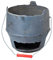 PQXQZ Zeltofen Holzofen Camping Holzofen mit Griff Kleiner Camping Holzofen Mobiler Campingkocher Zum Heizen Von Feuer Beim Camping Im Innen Und Außenbereich(18cm/7in)