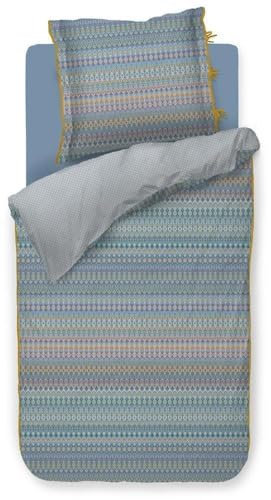 Pip Studio Bettw??sche-Garnitur Ashanti Bettbezug Bettwaren Farbe Blau Gr????e 135x200+80x80