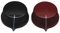 2 x Gitarren-Potentiometer-Regler für Gitarren-Effekt-Pedalknöpfe, Zeiger, Steuerknöpfe, Gitarren-Ersatzteil