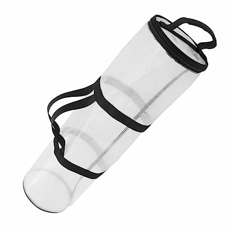 Vaguelly Zylindrische Aufbewahrungstasche Für Weihnachtsgeschenke Geschenkverpackungstasche Aus Hochwertigem Pvc Und Nylon Praktische Geschenkhaltetasche Für Haushaltsartikel Und Glocken