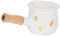 Holibanna Mini Olla Esmaltada Para Leche Cacerola Pequeña De Cocina Con Mango Para Sopa Y Noodles Olla Multifuncional De Enamel Diseño Compacto
