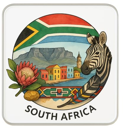 South Africa Fridge Magnet – Travel Souvenir Gift Magnet