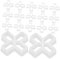 SHINEOFI 100pcs Tile Leveling System Durable Tile Spacers for Accurate Grout Spacing Cross Shape Design for Wall and Floor Installation