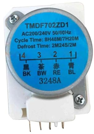 HWWW Timer TMDF704AD1 TMDF706ZD1 Refrigerator Defrost Thermostat Replacement Part(TMDF702ZD1 A 13 Pin)