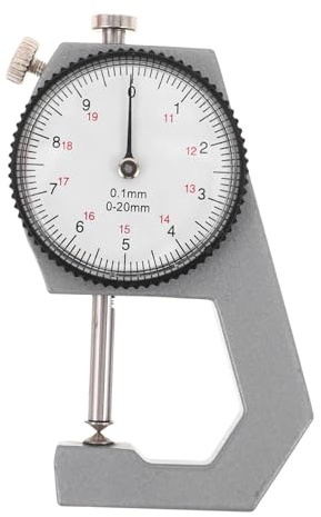 DECOMELODY Misuratore di Spessore Micrometro Anti-vibrazione per Liuteria Strumento Professionale per Violino e Chitarra di Precisione per Spessore Materiali