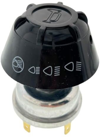 Lichtdrehschalter mit Hupe, 12V, für Schlepper, Traktor und Oldtimer