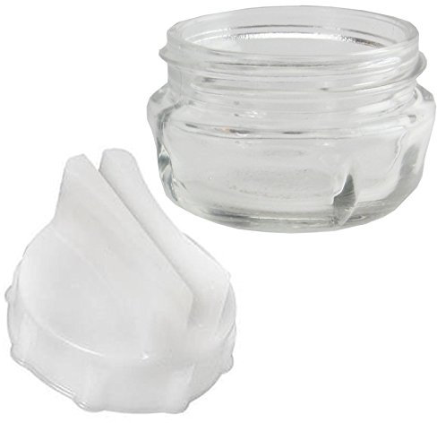 SPARES2GO Screw In Glass Lamp Bulb Lens Light Cover + Removal Tool for Siemens Oven Cooker