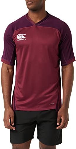 Canterbury Herren Vapodri Evader Rugby-Trikot, Kastanienbraun, L EU