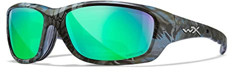 Wiley X │ WX Gravity | Sonnenbrille Herren │ Polarisierte Sonnenbrillen │ Ideal für Sport Outdoor Fahrradbrille Fahrt Laufbrille Fischen Wandern Skiing │ Sonnenbrille Verspiegelt │ 100% UVA/UVB-Schutz