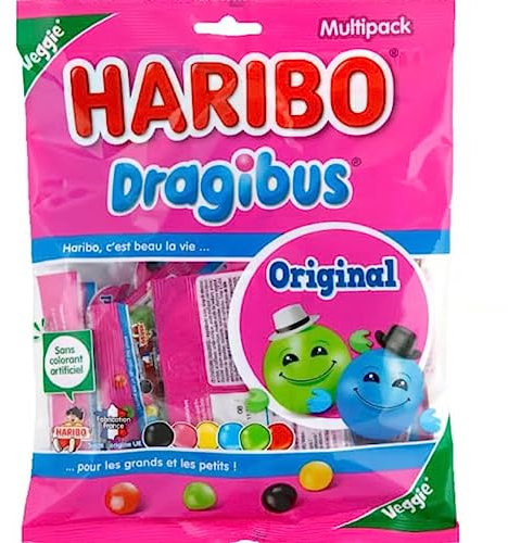Haribo Dragibus multipack - Le sachet de 250g