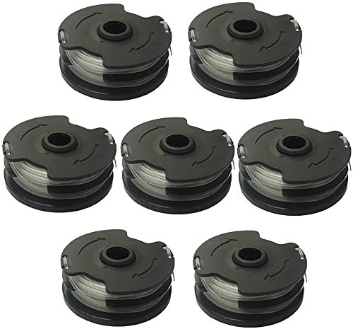 rngcpto Bobine di Ricambio per Parkside PRTA 20-Li A1 / B2 / C3 IAN351753 Bobina di Ricambio e Linea Fili per Tosaerba a Cordless Parkside PRT 550 A1 A3 A5 Linea Trimmer (7pcs)