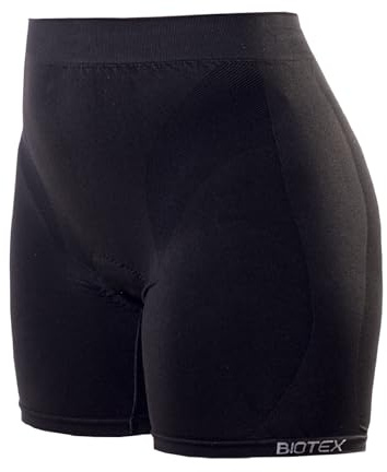 BIOTEX Culotte Panty con Fondello da Donna per Ciclismo e Mountain Bike, Intimo Tecnico Sportivo