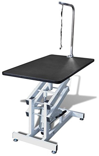 BULANED Hydraulischer Trimmtisch für Haustiere, Hunde, Katzen, Hundefriseur Tisch, Hunde Zubehör, Frisiertisch Hund, Hundefriseur, Hunde Blower, Hundefriseur Zubehör,