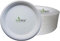 BH | Pack of 500-10 Large Bagasse Plates | White | Eco Friendly | Biodegradable and Compostable | Made of Sugarcane | Ideal for Everyday USE Birthday Party Picnic BBQ Work - by Best House