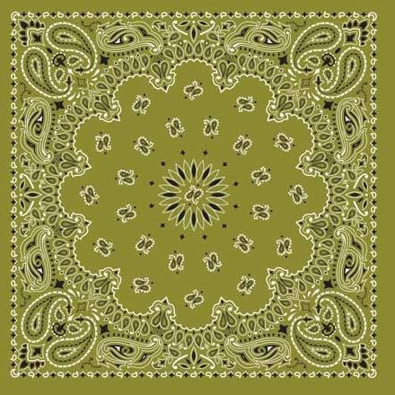 Hav-A-Hank Original aus USA Bandana (Oliv)