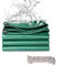 Jianyana Lonas, PVC 440 g/m² Lona Impermeable Exterior Lona Remolque Lona Piscina con Ojales, Diez Metros de Cuerda, Colore: Verde (2 x 3 m)