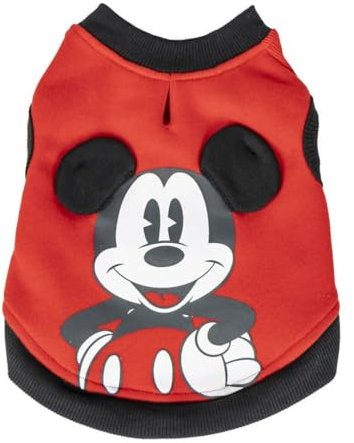 Mickey Mouse Hundepullover M Rot