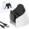 Ladestation für ps5 Controller, IINE Fast USB Ladestation für ps5 DualSense Edge-Controller, PS5 Edge-Controller Ladestation mit Ladeanzeige und Ladekabel
