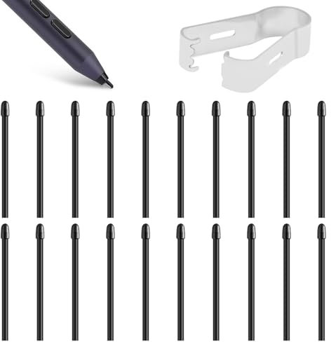Remarkable Pen Tips,Pointes de Remplacement Pointe Stylo Remarkable 2,20 Pièces Remarkable 2, Pointe Remarkable pour Remarkable 1&2 Remarkable Maker Plus