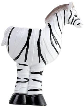 F Fityle Support de Plantes pour Décoration Maison et Bureau, Zèbre