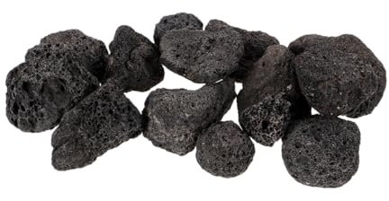 INOOMP Volcanic Stone Aquarium Decor Lava Decorative Stones for Fish Tank Live Rock for Marine Aquarium