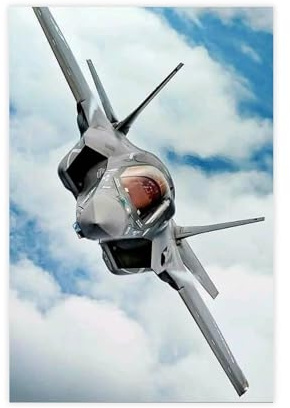 Lockheed F-22 Raptor-Kampfflugzeug (12) Leinwand-Poster, Schlafzimmerdekoration, Landschaft, Büro, Raumdekoration, Geschenk, 60 x 90 cm