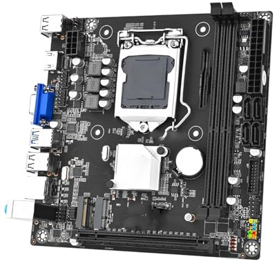 Kit carte mère pour B75M ITX avec processeur Core I7 3770 et mémoire DDR3 16 Go + ventilateur de processeur intégré GPU Placa Mae LGA 1155