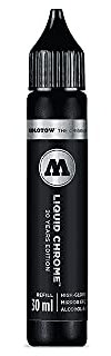 Molotow Liquid Chrome Pack – 3 x Marker Plus A 30 ml Refill