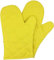 Voarge Ofenhandschuhe, Hitzebeständig Ofenhandschuhe Verdickte Hitzeresistente Topfhandschuhe Topflappen Backhandschuhe, 1 Paar (gelb)