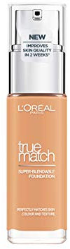 L'Oréal Paris Perfect Match 5.5.R/5.5.C Rose Sun, flüssiges Make-up, verschmilzt perfekt mit dem Hautton für einen absolut natürlichen Teint, 1 Stück