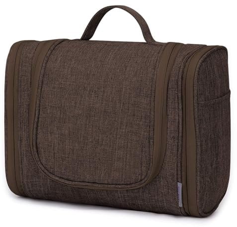 WindTook Kulturbeutel Damen Herren Kulturtasche zum aufhängen Kosmetiktasche Waschbeutel Koffer Waschtasche Reise Tasche Schminktasche Makeup für Frauen Männer Jungen, 25x12x21 cm