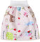 Gelentea Bequemer Wickelrock, Cartoon-Kinder-Auslaufsicher, hohe Taille, Bauchschutz, Windel-Rock, atmungsaktiv, Trainingsrock für Kinder