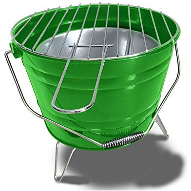 ACTIVA Camping Grill I Premium Mini Grill mobil & kompakt I Leistungsstarker & stilvoller Holzkohlegrill für ein gelungenes Barbecue
