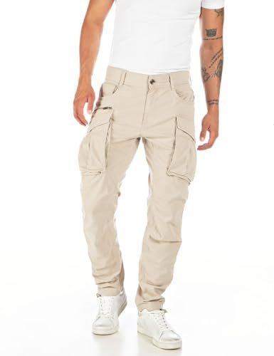Replay Herren Cargo-Hose Joe Comfort-Fit aus Komfort Baumwolle, Desert 015 (Beige), 34W / 30L
