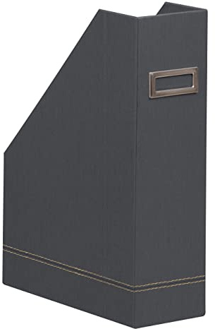 Rhodia 194541C Stehsammler 10x25x31cm Kunstleder, Titanium