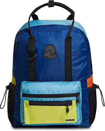 Invicta Rucksack, VAX, aus nachhaltigen Materialien, Praktischer Rucksack für Reise, Freizeit, Ausflüge; Uni, Büro , mit Laptopfach bis 13'' , Tagesrucksack, Handtasche; mehrfarbig