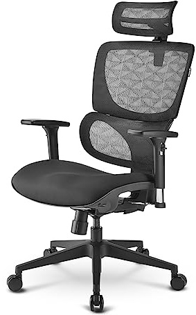 Sharkoon OfficePal C30, Sedia da ufficio, Nero