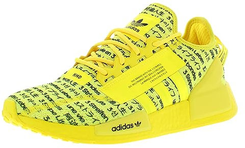 adidas Hamburg, Herren-Sneaker, Gelb (Beam Yellow Beam Yellow Core Black Yellow), 43 1/3 EU